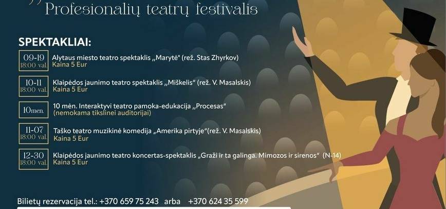 Rugsėjį Baisogalos kultūros centre prasidės profesionalių teatrų festivalis „Medunešis“