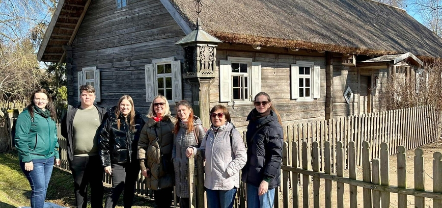 Būsimieji gidai toliau tęsia pažintį su Radviliškio krašto turizmo ištekliais