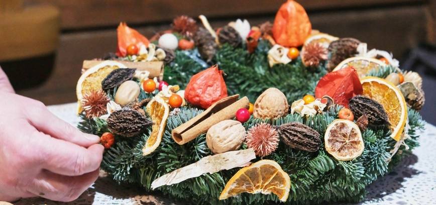 Kleboniškių muziejuje šventėms ruoštis padės dirbtuvės „Advento vainikas“