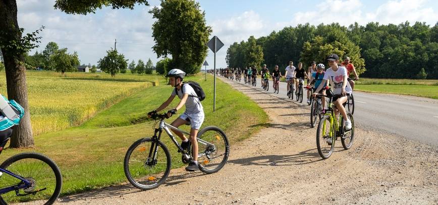 Jubiliejinis dviračių žygis Radviliškio rajone – vaizdingas maršrutas ir 75 km distancija