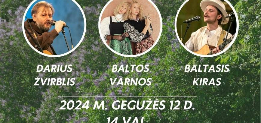 Jau šį savaitgalį Burbiškio dvaro festivalyje  – populiarių atlikėjų koncertas ir dvariškos pramogos