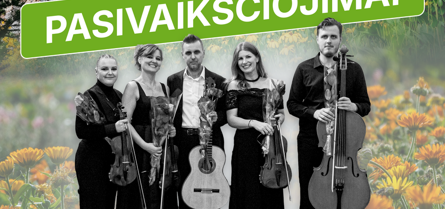 Burbiškio dvare skambės muzikiniai „Pasivaikščiojimai“