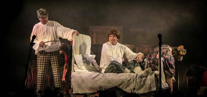 Kleboniškių muziejaus klojimo scenoje – garsioji „Žaldokynė“