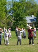 Kleboniškių kaimo buities muziejuje tradicijas tęs „Piemenėlių Sekminės“