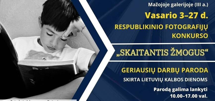 PARODA „SKAITANTIS ŽMOGUS“