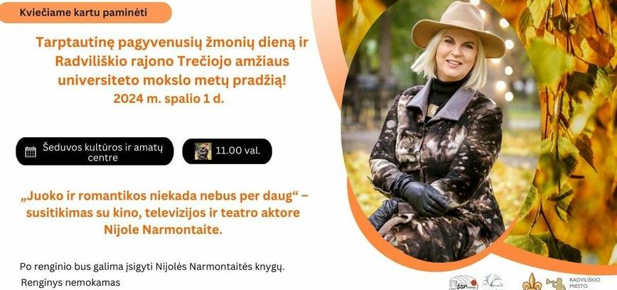 SUSITIKIMAS SU NIJOLE NARMONTAITE