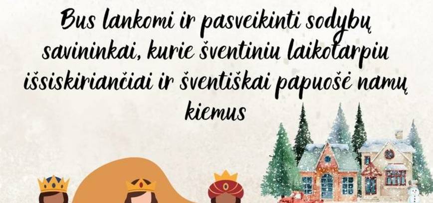 TRIJŲ KARALIŲ EITYNĖS SIDABRAVE