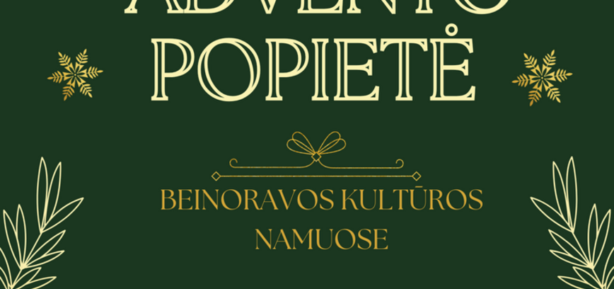 ADVENTO POPIETĖ