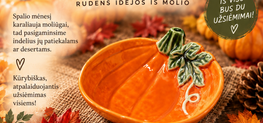 KERAMIKOS EDUKACIJA „MOLIŪGO INDELIS“