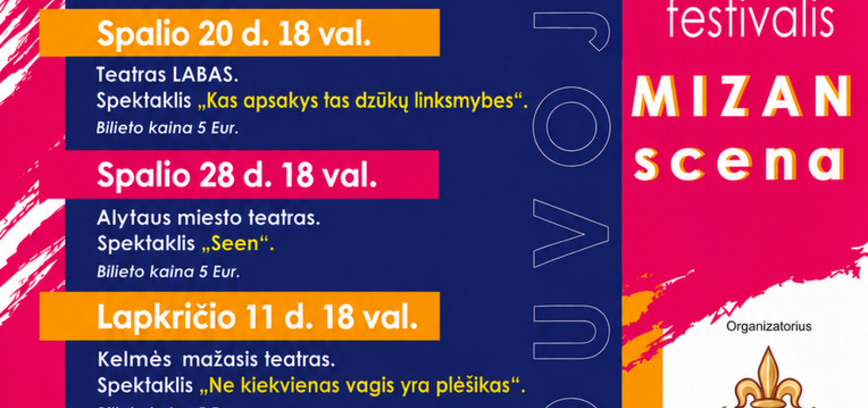 TEATRŲ SEZONAS 2026 