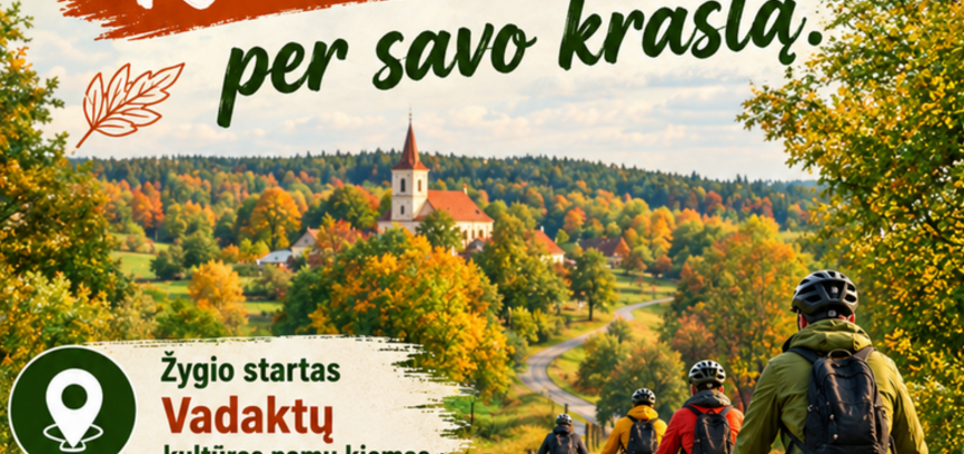 ŽYGIS DVIRAČIAIS „RUDENS SPALVOMIS PER SAVO KRAŠTĄ“