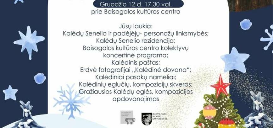 KALĖDŲ EGLĖS ĮŽIEBIMO ŠVENTĖ