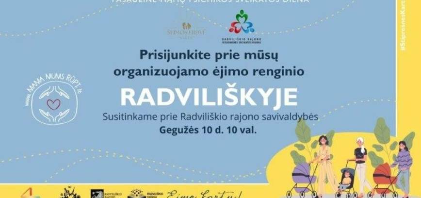 ĖJIMO RENGINYS RADVILIŠKYJE