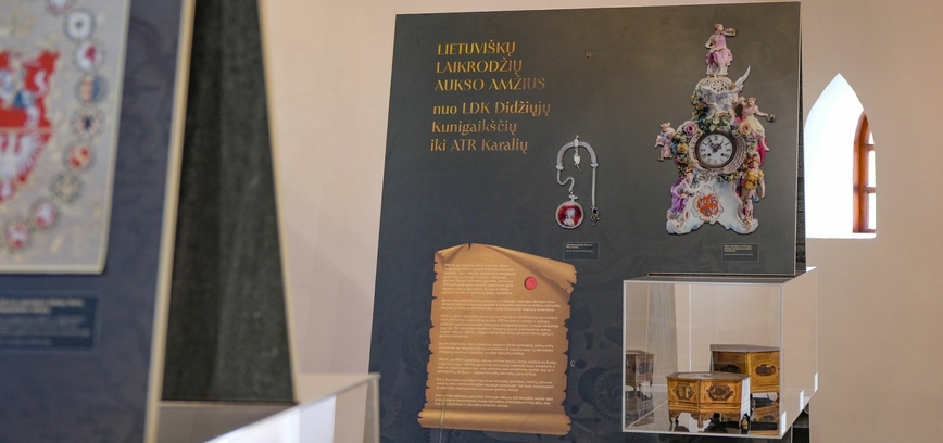 „LIETUVIŠKŲ LAIKRODŽIŲ AUKSO AMŽIUS – NUO LDK DIDŽIŲJŲ KUNIGAIKŠČIŲ IKI ATR KARALIŲ“.