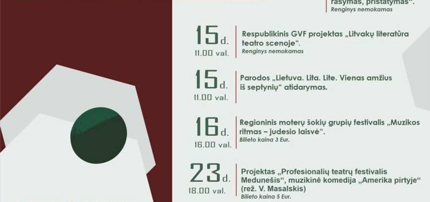 LAPKRIČIO RENGINIAI BAISOGALOJE