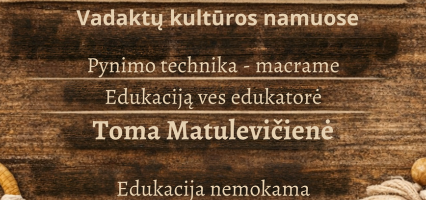 EDUKACINIS UŽSIĖMIMAS „MAZGAS PRIE MAZGO“