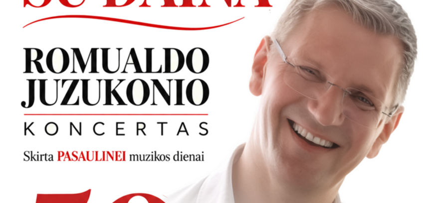 ROMUALDO JAZUKONIO KONCERTAS „GYVENIMAS SU DAINA“