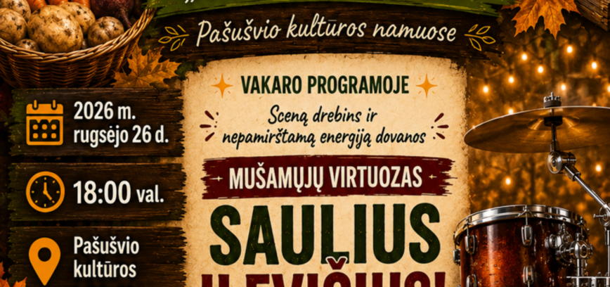 RUDENS GĖRYBIŲ VAKARAS „NUO LYSVĖS IKI STALO“