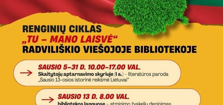 „TU – MANO LAISVĖ“