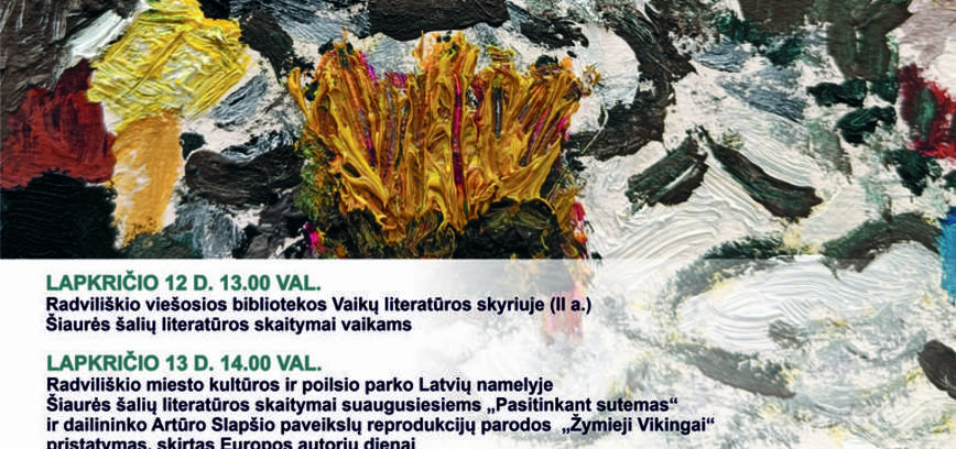 ŠIAURĖS ŠALIŲ LITERATŪROS SAVAITĖ