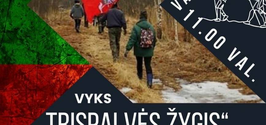 „TRISPALVĖS ŽYGIS“ TYRULIUOSE