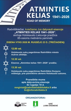 „ATMINTIES KELIAS 1941–2026“