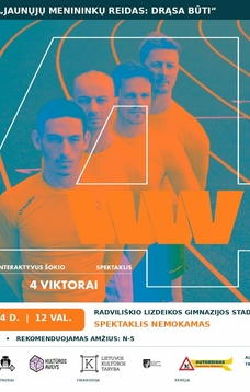  Interaktyvus šokio spektaklis „4 VIKTORAI“