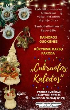 PARODA „CUKRUOTOS KALĖDOS“