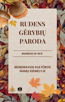 RUDENS GĖRYBIŲ PARODA