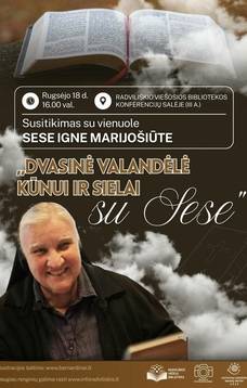 „DVASINĖ VALANDĖLĖ KŪNUI IR SIELAI SU SESE“