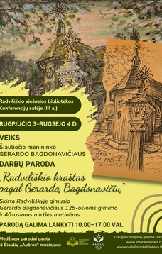 „RADVILIŠKIO KRAŠTAS PAGAL GERARDĄ BAGDONAVIČIŲ“