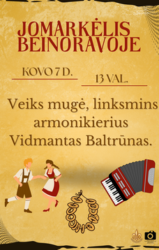 JOMARKĖLIS BEINORAVOJE