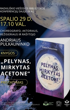 KNYOGS „PELYNAS, MIRKYTAS ACETONE“ PRISTATYMAS