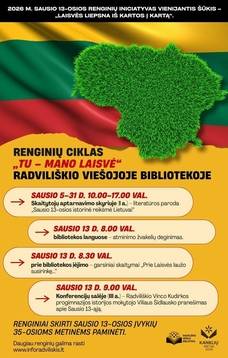 „TU – MANO LAISVĖ“