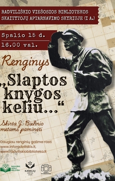 „SLAPTOS KNYGOS KELIU...“