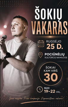 ŠOKIŲ VAKARAS