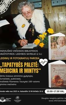 „TAPATYBĖS PALETĖ: MEDICINA IR MINTYS“