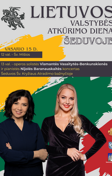 LIETUVOS VALSTYBĖS ATKŪRIMO DIENA ŠEDUVOJE 