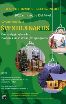 ADVENTINĖ POPIETĖ „ŠVENTOJI NAKTIS“