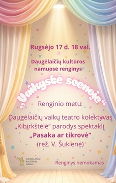 "Vaikystė scenoje"