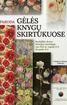 „GĖLĖS KNYGŲ SKIRTUKUOSE“ 