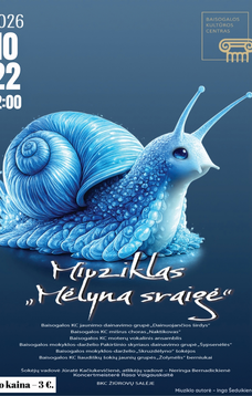MIUZIKLAS „MĖLYNA SRAIGĖ“