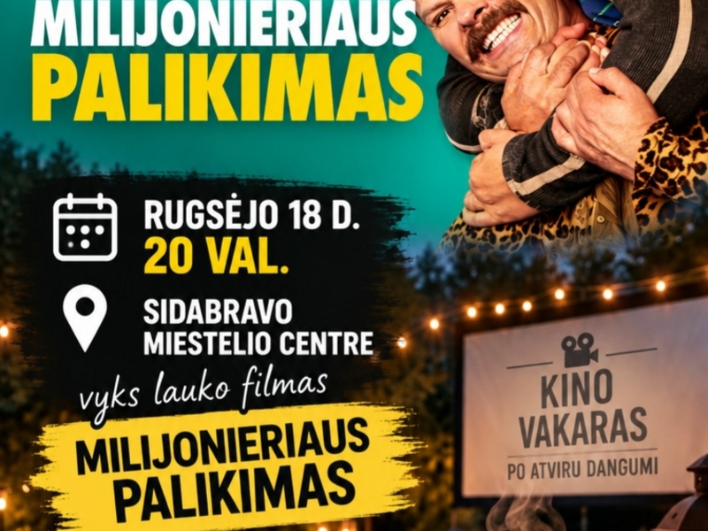 „MILIJONIERIAUS PALIKIMAS“