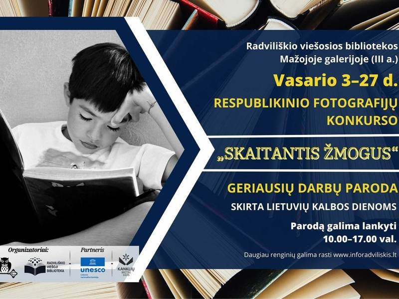 PARODA „SKAITANTIS ŽMOGUS“