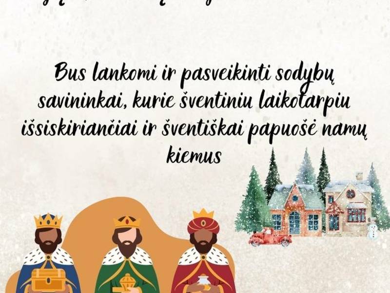 TRIJŲ KARALIŲ EITYNĖS SIDABRAVE