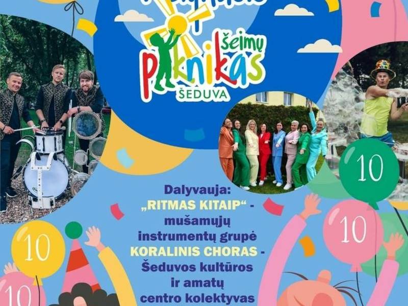 MĖLYNASIS ŠEIMŲ PIKNIKAS