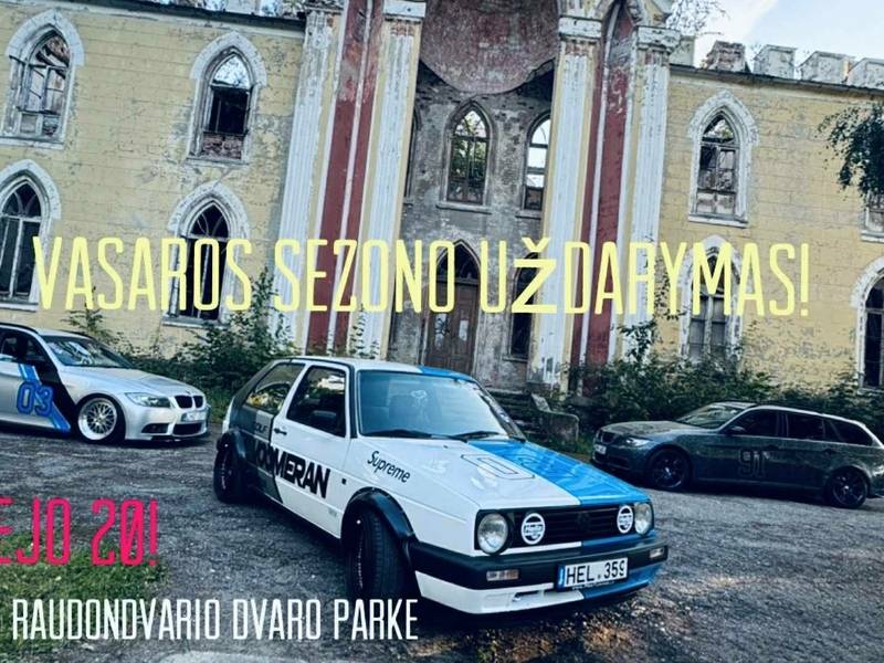 VASAROS SEZONO UŽDARYMAS – KAVAGERIS
