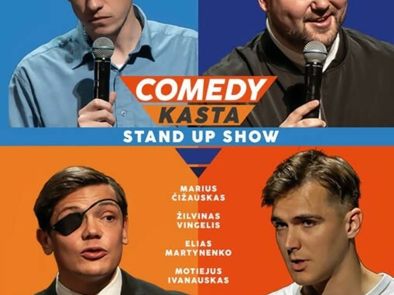 „COMEDY KASTA Stand Up Show“ Radviliškyje!