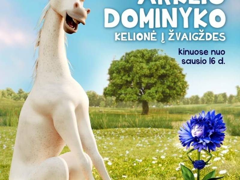 „ARKLIO DOMINYKO KELIONĖ Į ŽVAIGŽDES“