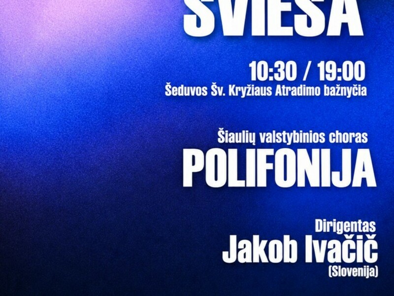 „TEBŪNIE ŠVIESA“